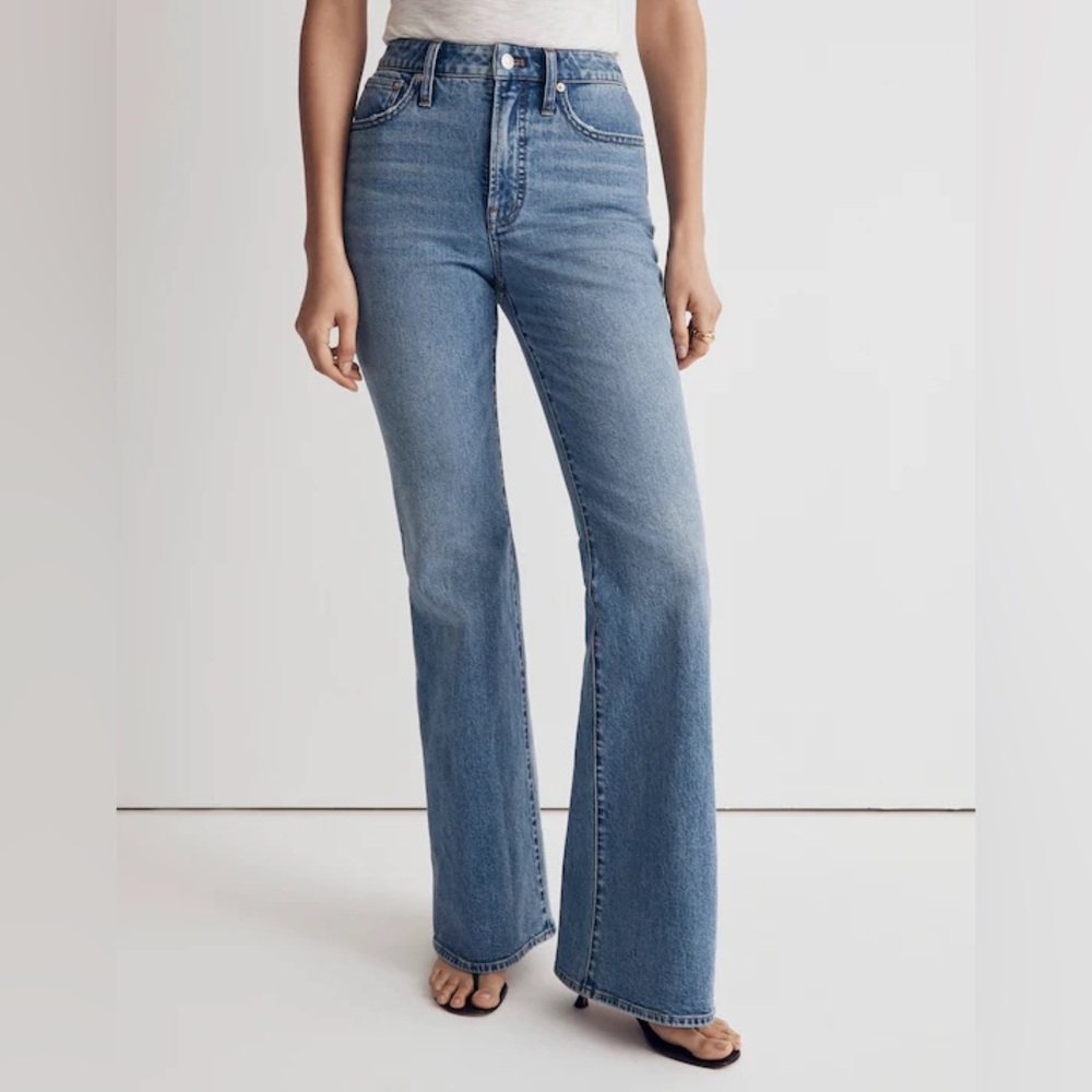 Madewell Women's Blue Flare Jeans